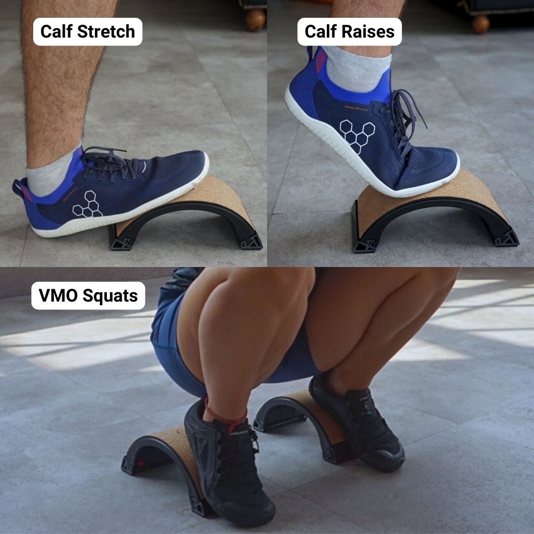 Stretch and strengthen your legs with the Yoback